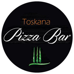 Toskana Pizza Bar logo.